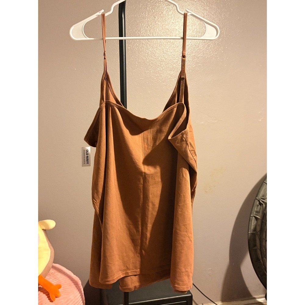 Old Navy - 3 Pack Camisole Brown, Tan, Beige Spaghetti Straps, Sz 4XL